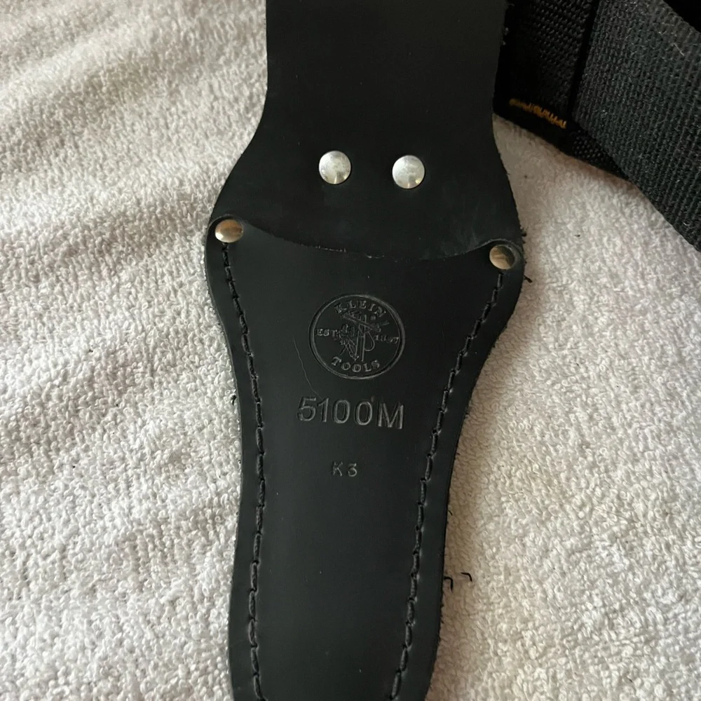 CLC Tool Works &Klein 4Pc Belt/Tool Pouches